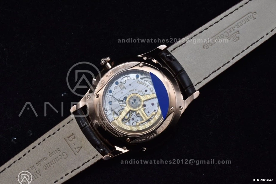 1:1 FreshLook Brown RG SA925 Super 908 Strap Thin Ultra on Edition APSF Clone Moon White Leather Best Dial Master 0131